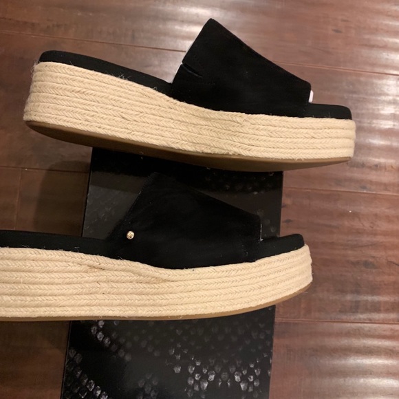 🎁🎁Black Sam Edelman - Platform Slide Sandal